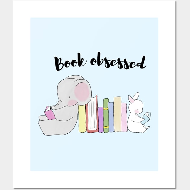 Book obsessed Wall Art by HR-the-Chemist